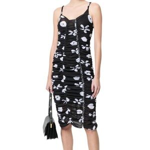 Molly Goddard Black and White Scarlett Dress sz 8